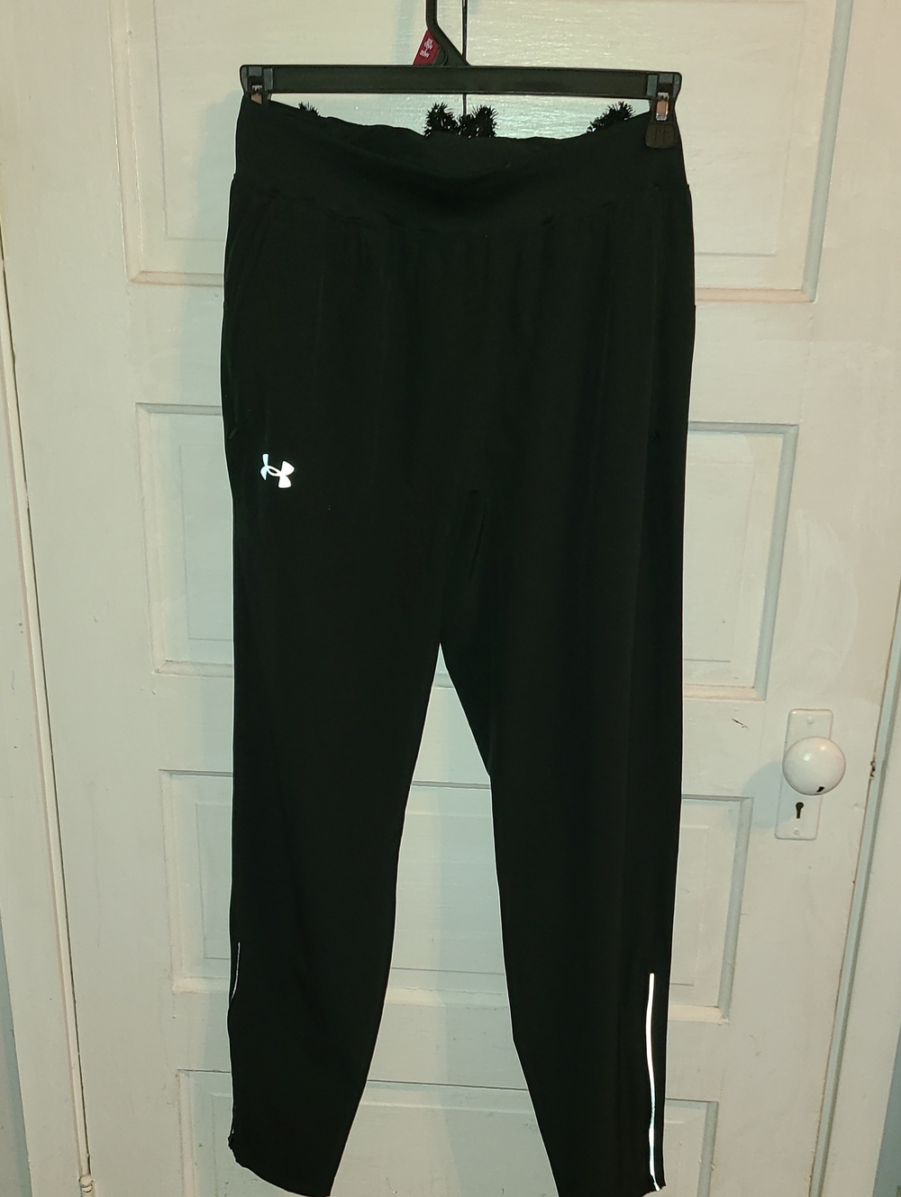 Under Armour Black Reflective Women's Track Joggers